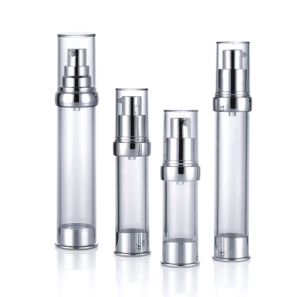 15 ml da 20 ml 30 ml 50 ml 50 ml Multi dimensioni Pressa argento Pompa Pompa Essence Lozione Pompa in plastica Pump Bottiglia L08