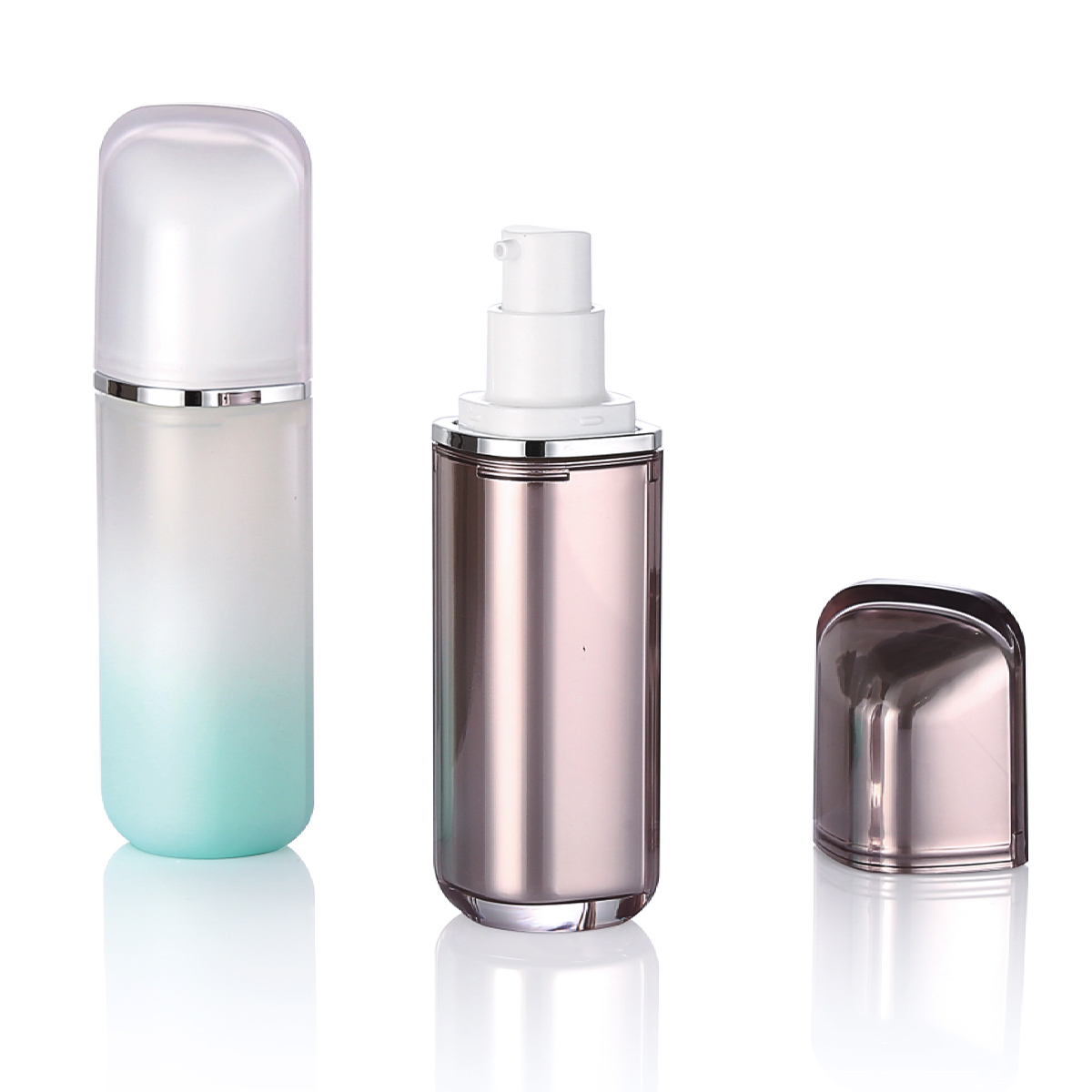 BOTTIGLIO DI PERSONE COSMETICI da 30 ml di bottiglie di tonine di plastica bottiglie di lozione per lozione con pompa L14