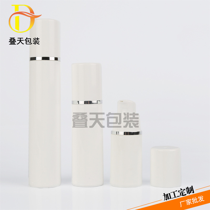 Bottiglia per pressione a vuoto 15 30 50 ml Plastica Scap White Press Bottle