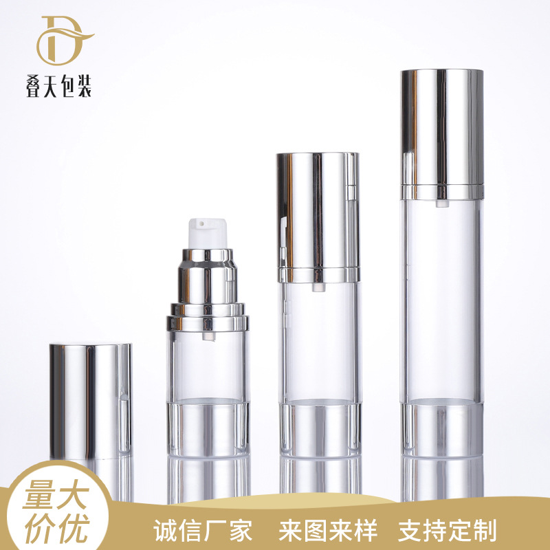 15 ml da 30 ml da 50 ml di bottiglia di plastica in plastica con lattina di cosmetici da viaggio bottiglia da viaggio bottiglia